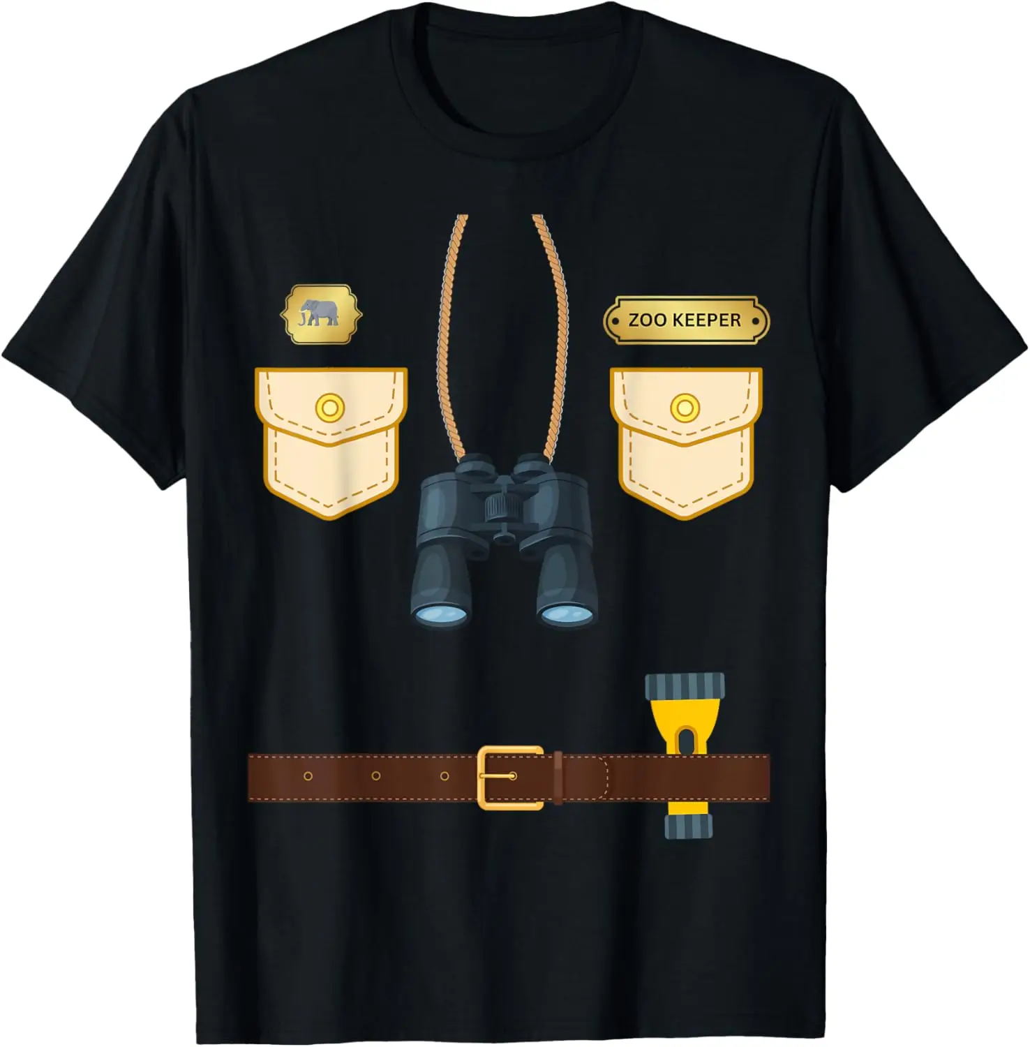 

New t-shirt - Safari Halloween Zoo Keeper Costume Adult & Kids T-Shirt