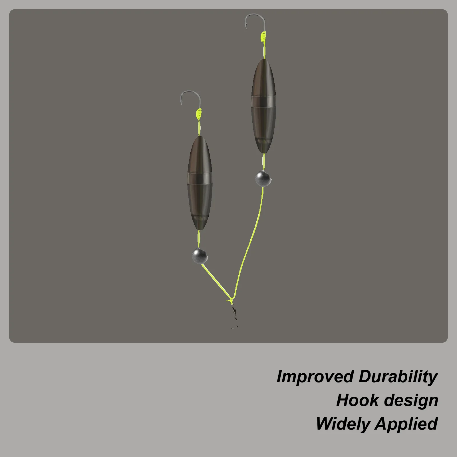 

Rigs For Bottom Fishing Double Reverse Hooks Surf Fishing Accessories Split Floating Lures Snag Resistant Swimmer Bait For