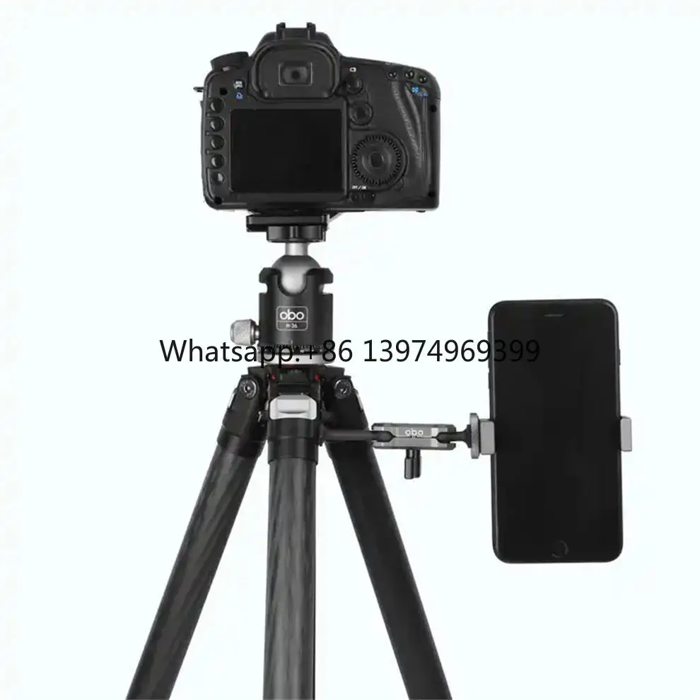 OBO N284D  Carbon Fiber Telescope Tripod Professional Heavy Duty 17kg Load Capacity Tactical Camera Stand Theodolite