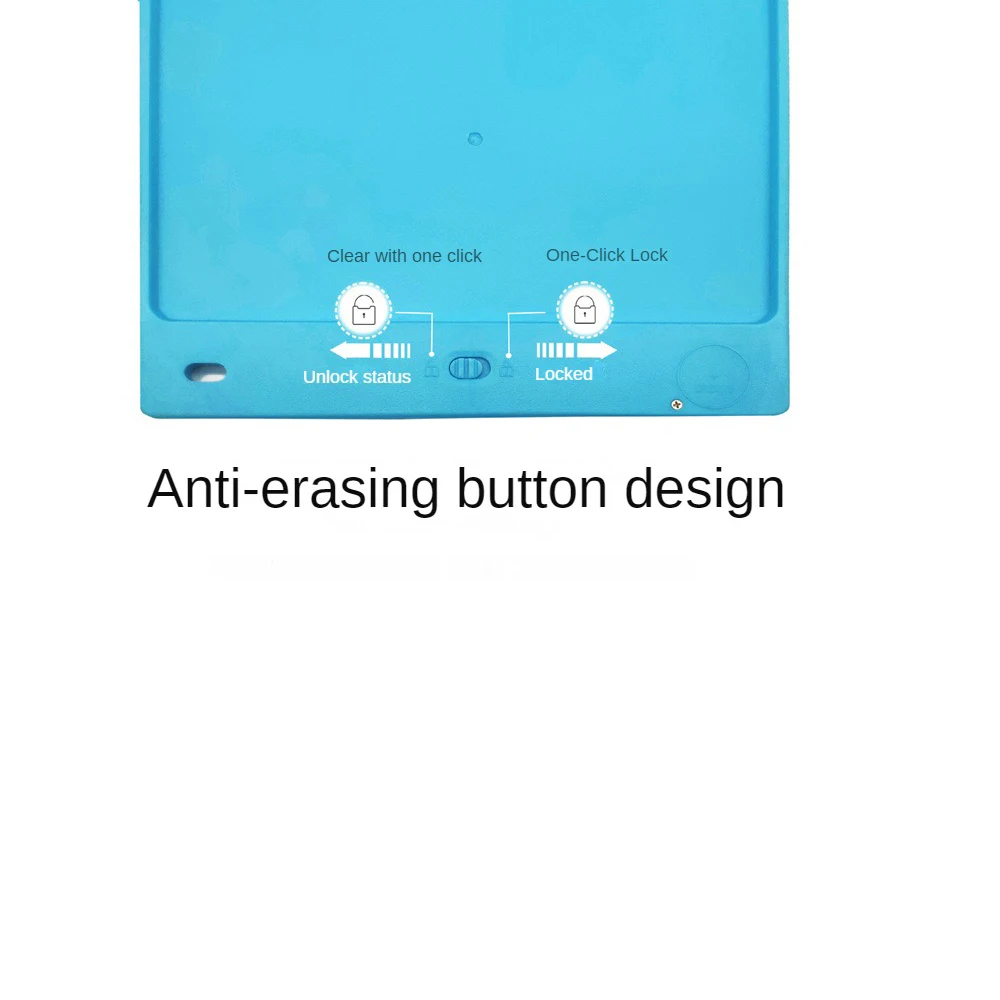Paperless Energy Saving Portable Writing Tablet, lona clara, One Click Super Light Writing Board, verificação de dados