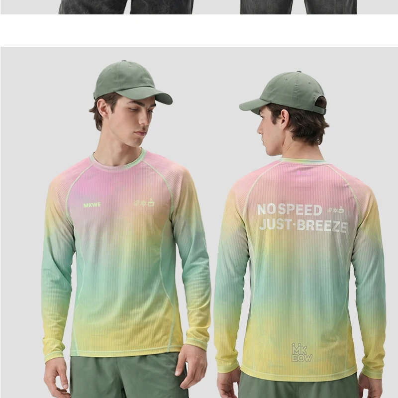 MKEW Unisex-Radtrikot im Casual-Stil, atmungsaktive, lockere Damenbekleidung, nicht schwitzendes Herren-Radtrikot, Fahrradbekleidung – Detail 18