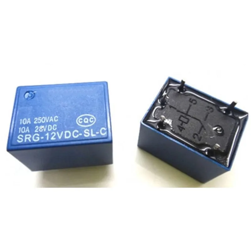 Free shiping   wholesale   10pcs/lot   relay   SRG-12VDC-SL-C