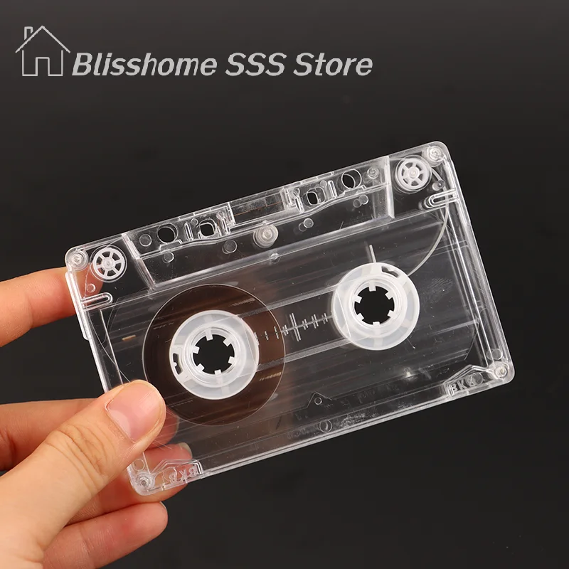 【S】High Quality Standard Cassette Blank Tape Player Empty 30 Minutes Magnetic Audio Tape DIY Accessoriesstable adjustable