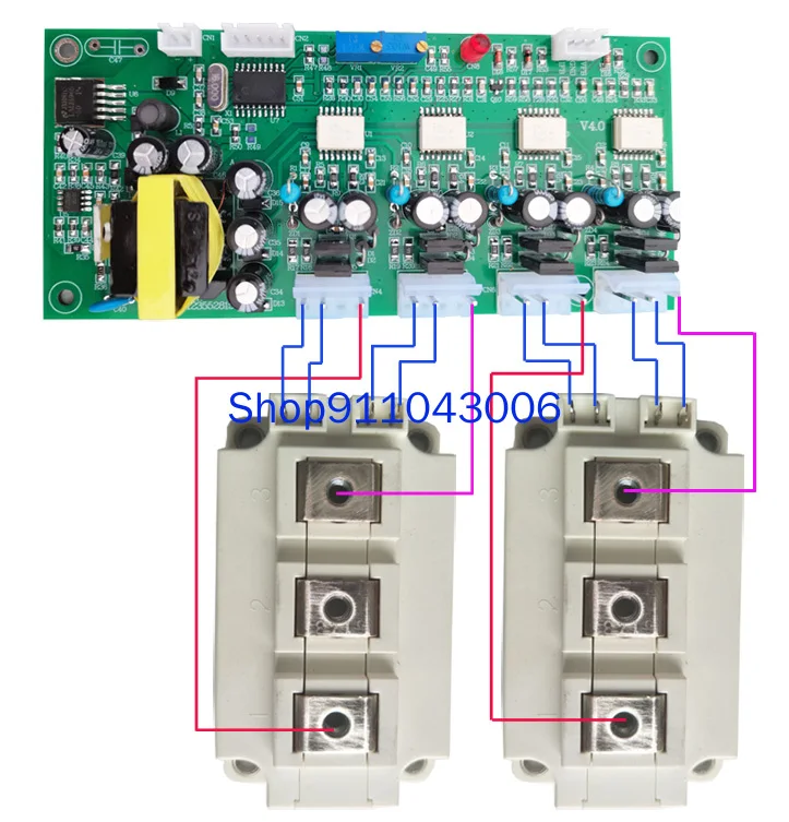 Customized Sine Wave High Power IGBT Module Control 2000A Driver Board