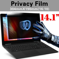 14.1 polegada 304x190mm Privacidade Filtro Anti espião Telas película protetora para 16:9 Laptop Privacidade Filtro Protetor de Tela