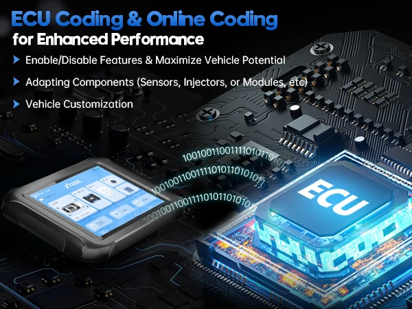 Diagnostic Tools:XTOOL D9S Car Intelligent Systems Bi-Directional Control Automotive Scanner,ECU Coding,Topology Map,42+services