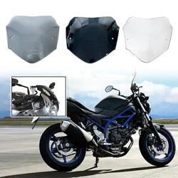 Motorcycle Windshield Windscreen Windproof Wind Screen Deflector For Suzuki SV650X SV 650X 2017 - 2025 2023 2024 sv650x