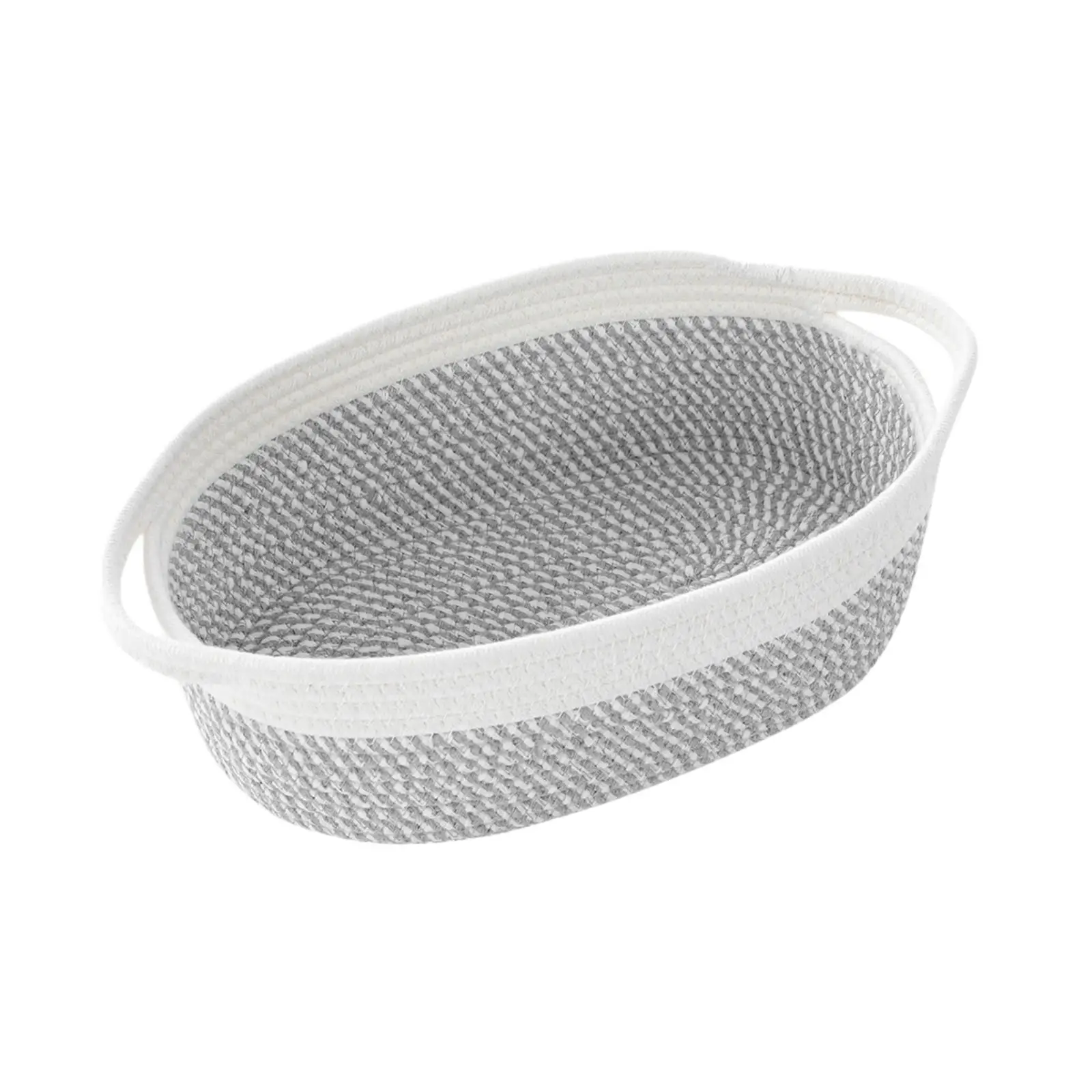 Cotton Rope Basket Woven Basket Storage Organizer,Sturdy,Empty Basket for Gifts for Organizing for Toy Towels Laundry Diaper
