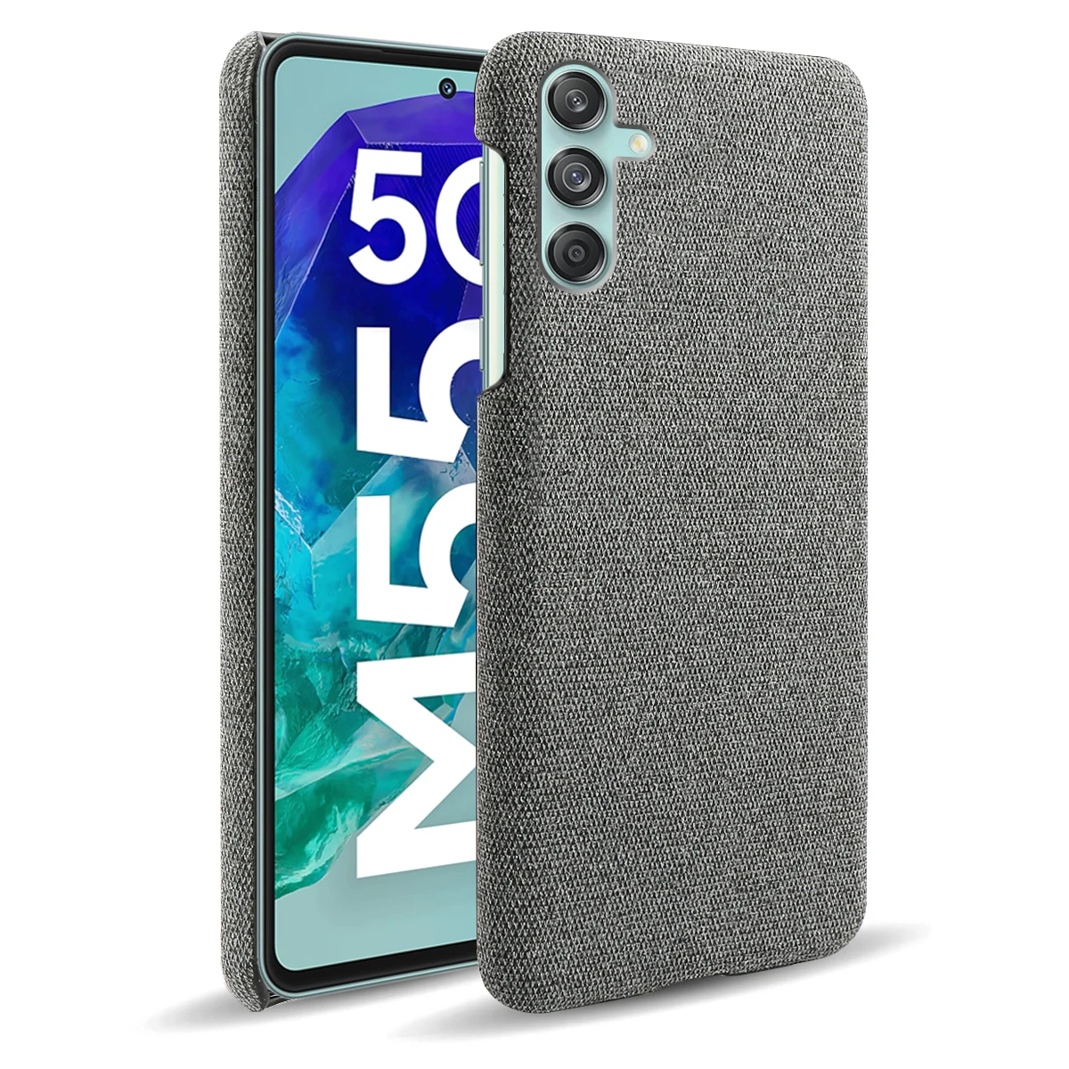 For Samsung Galaxy M55 Case Luxury Fabric Antiskid Cover For Galaxy M55 5G 6.7