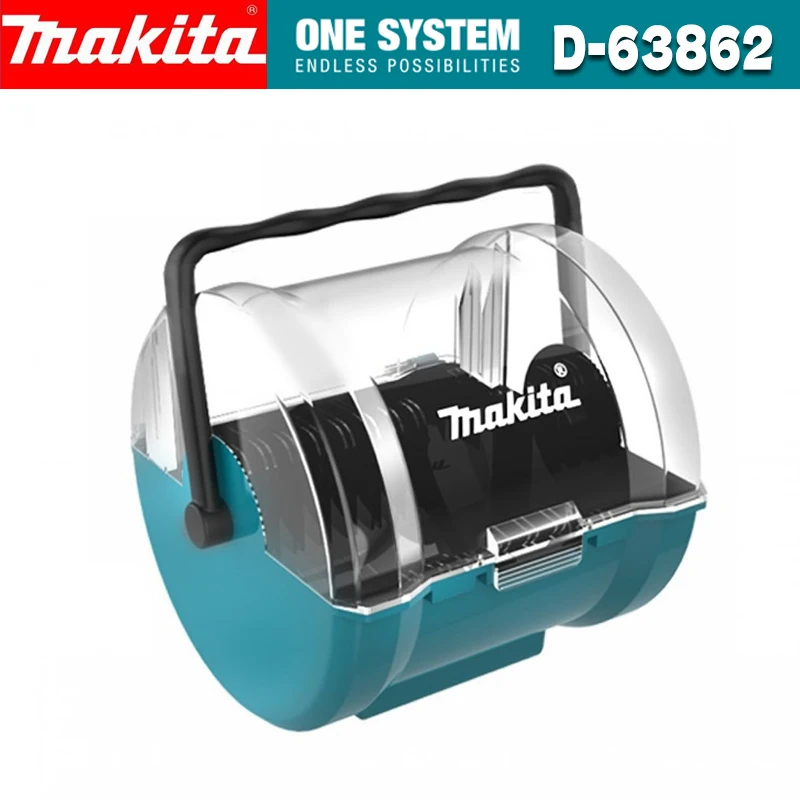 Makita Grinding Blade Box Angle Grinde Saw Blade Storage Case Cutting Disc Portable MAKITA Plastic Blade Box D-63862