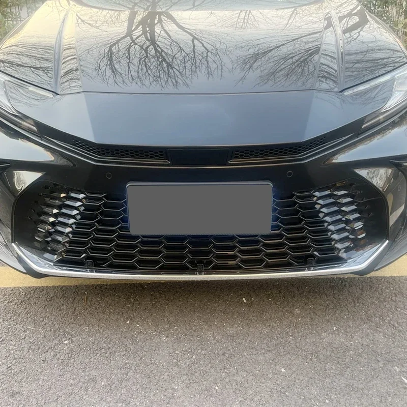 For Toyota Camry 2024-2027 Replacement Front Upper Lower Grille Buckle Insect Proof Net Front Bumper Center Intake Grille Cover