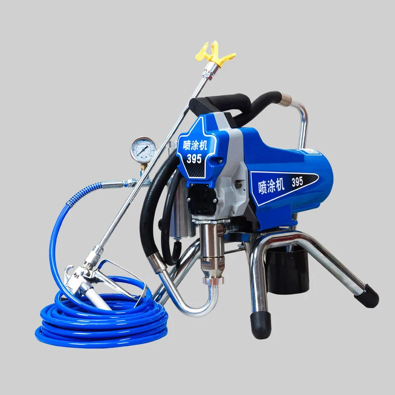 High Pressure Airless Latex Paint Sprayer 395 2200W Wall Coating Equipment