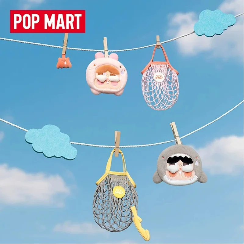

Genuine POPMART CRYBABY Tears Flow into the Sea Series Multi purpose Styling Storage Bag Peripheral Cute Girl Birthday Gifts