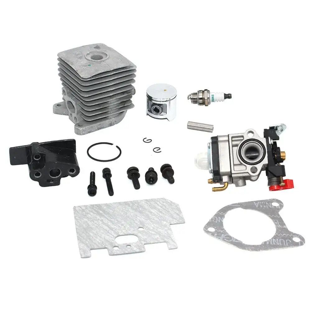 اسطوانة طقم مكبس يصلح ل 25CC Homelite الانتهازي منفاخ ، B25C ، B25S ، BC800 ، BC900 ، C300 ، UT20696 ، D725CD ، UT20695 ، UT20713 ، D725CDE #6