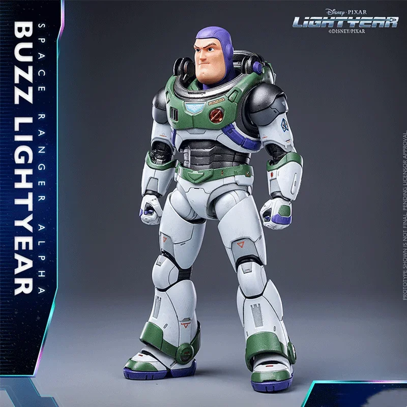 Disney Genuine Buzz Lightyear Alloy Can Move Doll Buzz Lightyear 23cm Action Figure Toy Collection Anime Periphery Gift