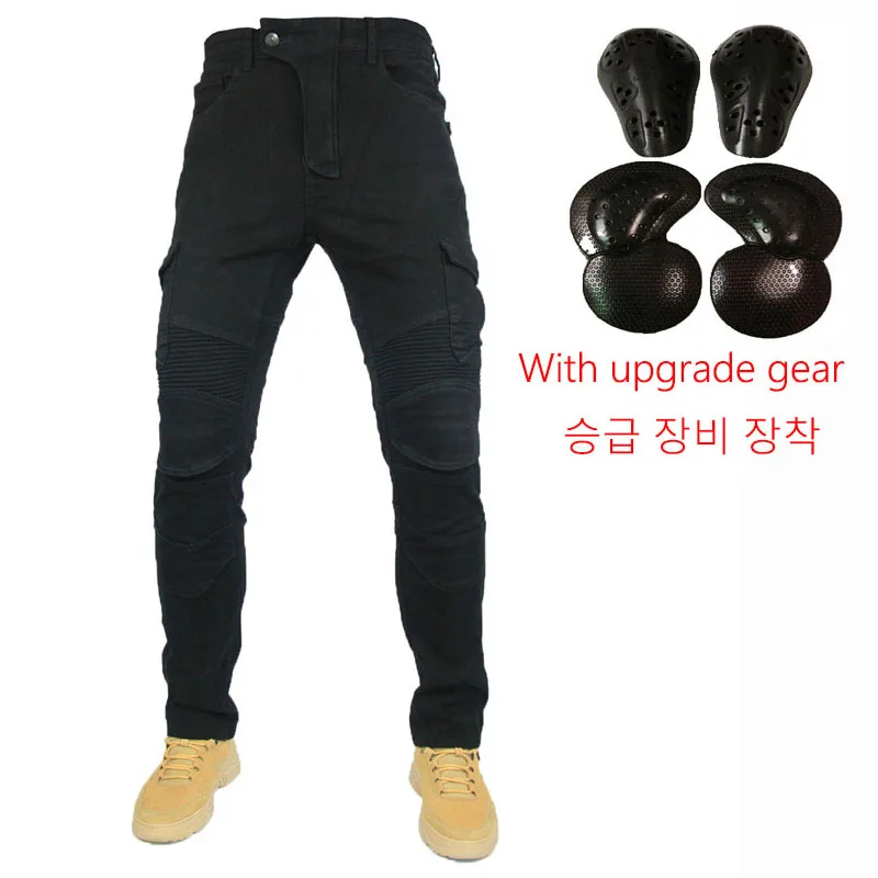 Men's Motorcycle Featherbed Jeans Standard Version Summer Riding Trousers Car Ride Comfortable Breathable Pantalones Motocicleta