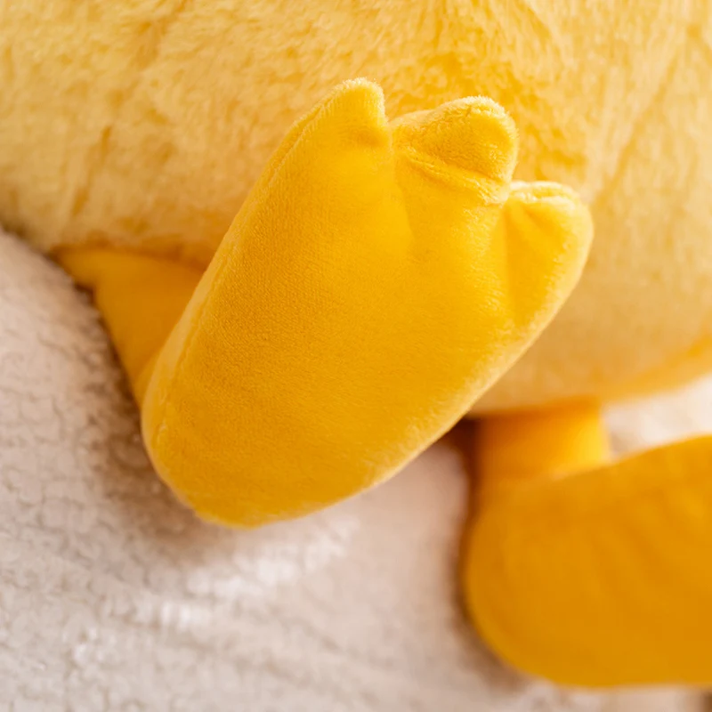 35/50CM Kawaii Cute Yellow Duck Stuffed Animal Plush Toy Pillow Child Lovely Duck Puppet Festival Gift Valentine's Day Doll