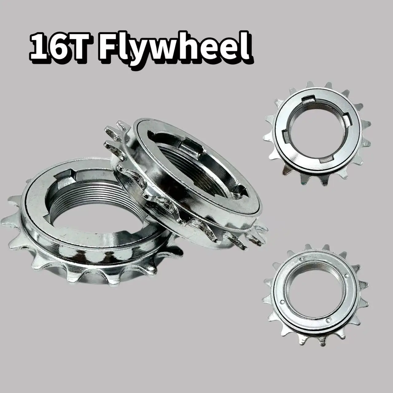 1 unidade Roda Livre de Bicicleta 16T 1/2"X1/8" com 4 estrias de remoção B1.37*24*6H, Peça de Roda Dentada para Bicicleta BMX, Acessório para Bicicleta