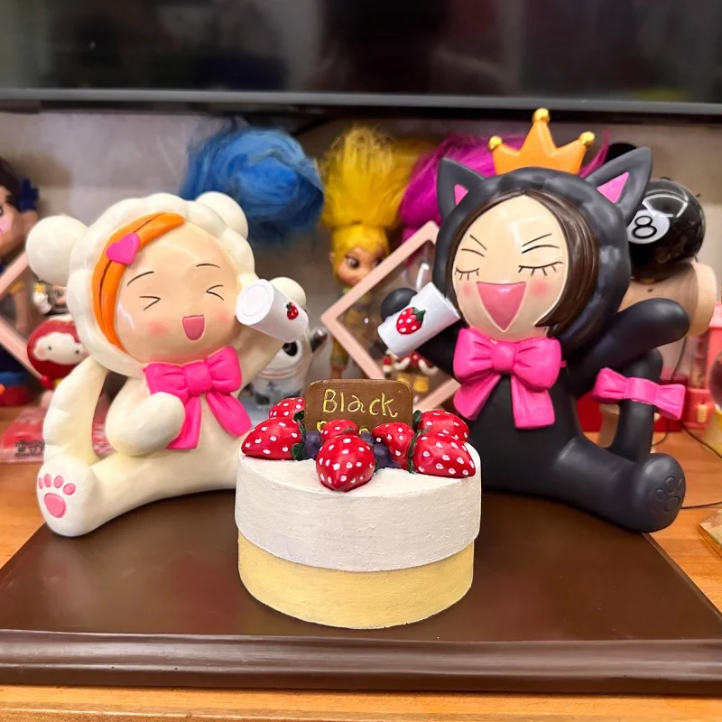 

In Stock Nana Anime Figure Komatsu Nana Osaki Nana Strawberry Cake Model Cute Birthday Gift Desktop Decoration Toys Collectible