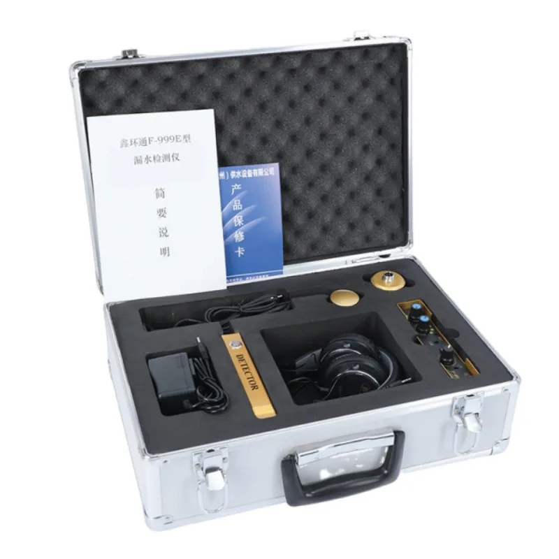 

F-999L Water Pipe Leak Detector Household Water Pipe/floor Heating Leak Detection Indoor Water Leak Detector