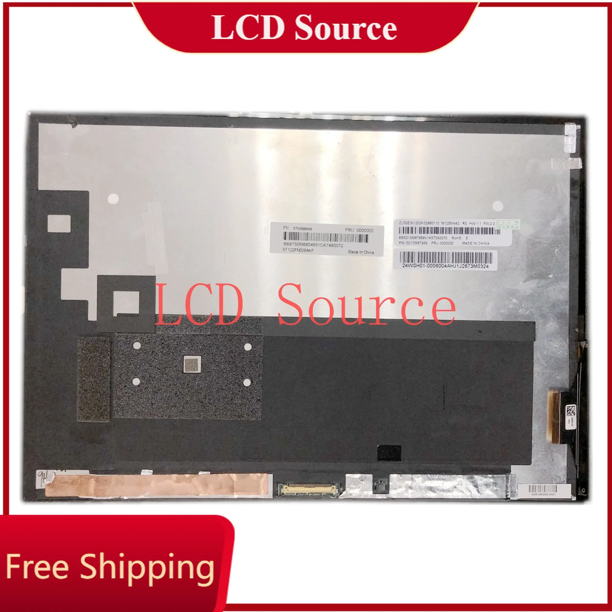 M120NN42 R0 IPS with Panel 2160X1440 40PIN EDP NON-TOUCH LCD SCREEN