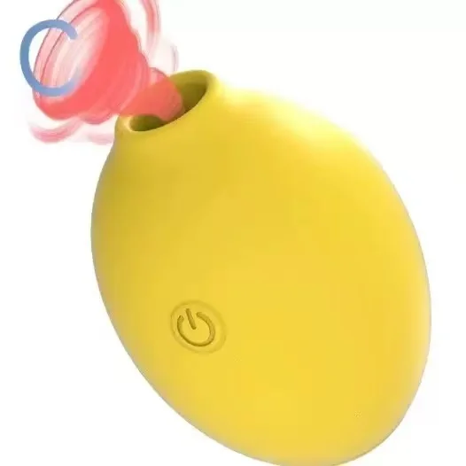 Lemon Sucking Clitoral Vibrator  Sex Toy for Womens Clit Sucking Licking Clitoral Nipple Sucker Vibrators for Female Couples