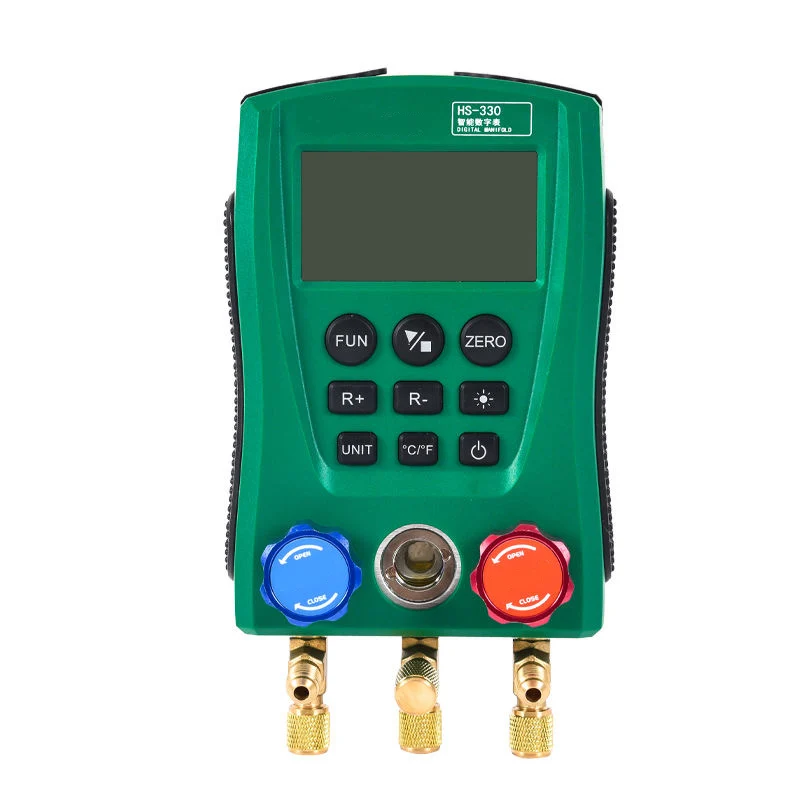 

HS-330 Refrigeration Vacuum Gauge Refrigerant Digital Gauge Host HVAC Vacuum Pressure Temperature Gauge Tester