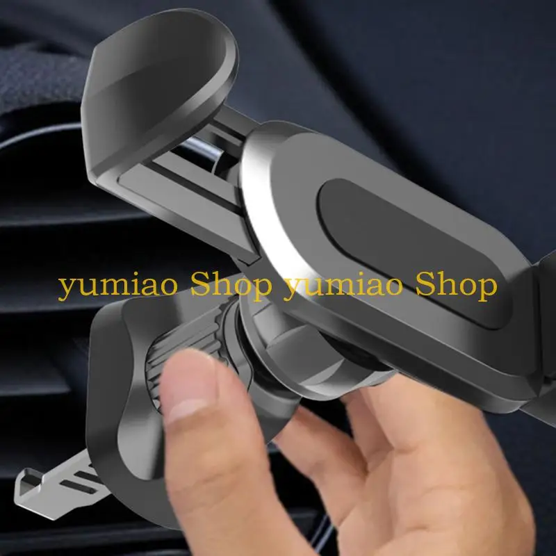 587B 360 Degree Rotating Car Air Vent Mount Base With 13mm/15mm Ball Joint Phone Tablet Holder Base Clip Design