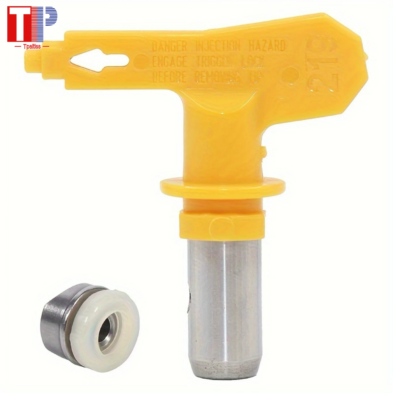 Reversible Spray Tip,Airless Spray Nozzles for Airless Paint Spray Guns and Airless Sprayer Machine,Yellow Wear-resistant