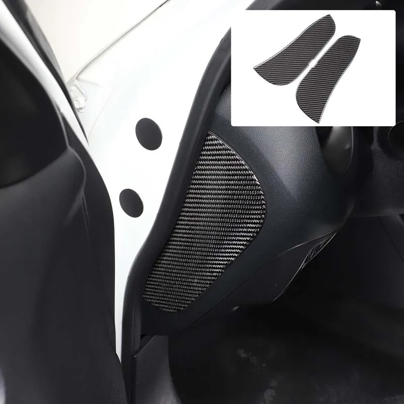 

Для Nissan JUKE Infiniti ESQ 2011-2019 годов, мягкое углеродное волокно, приборная панель автомобиля, обе стороны, накладка на предотвращение столкновений, наклейка, аксессуары