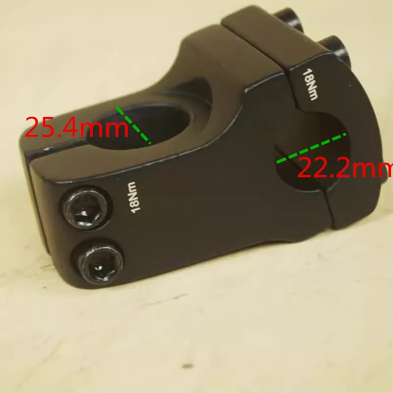 

BMX Front Cover Handlebar Post 6061 Aluminum Alloy, Vertical Tube Diameter 25.4,Mm Action Street Bike Dead Fly Vertical Tube