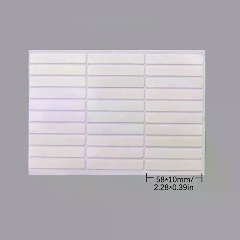 30pcs/PACK  Clear Nail Adhesive Tape False Nails Display Stand Glue Stickers Double-sided Pasted Manicure Practice Showing Tools