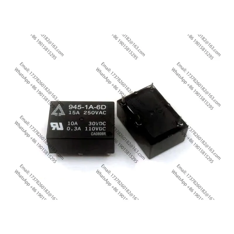 

НОВОЕ 945-1A-6D 945 1A 6D 9451A6D 6 В постоянного тока 6 В 6 В реле 15 А 4 контакта