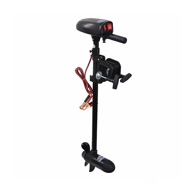 DC 12 V 28 LBS Electric Trolling Motor 260 W Outboard Engine Boat Propeller for Fishing Boat Rowing Kayak Canoe on Sale