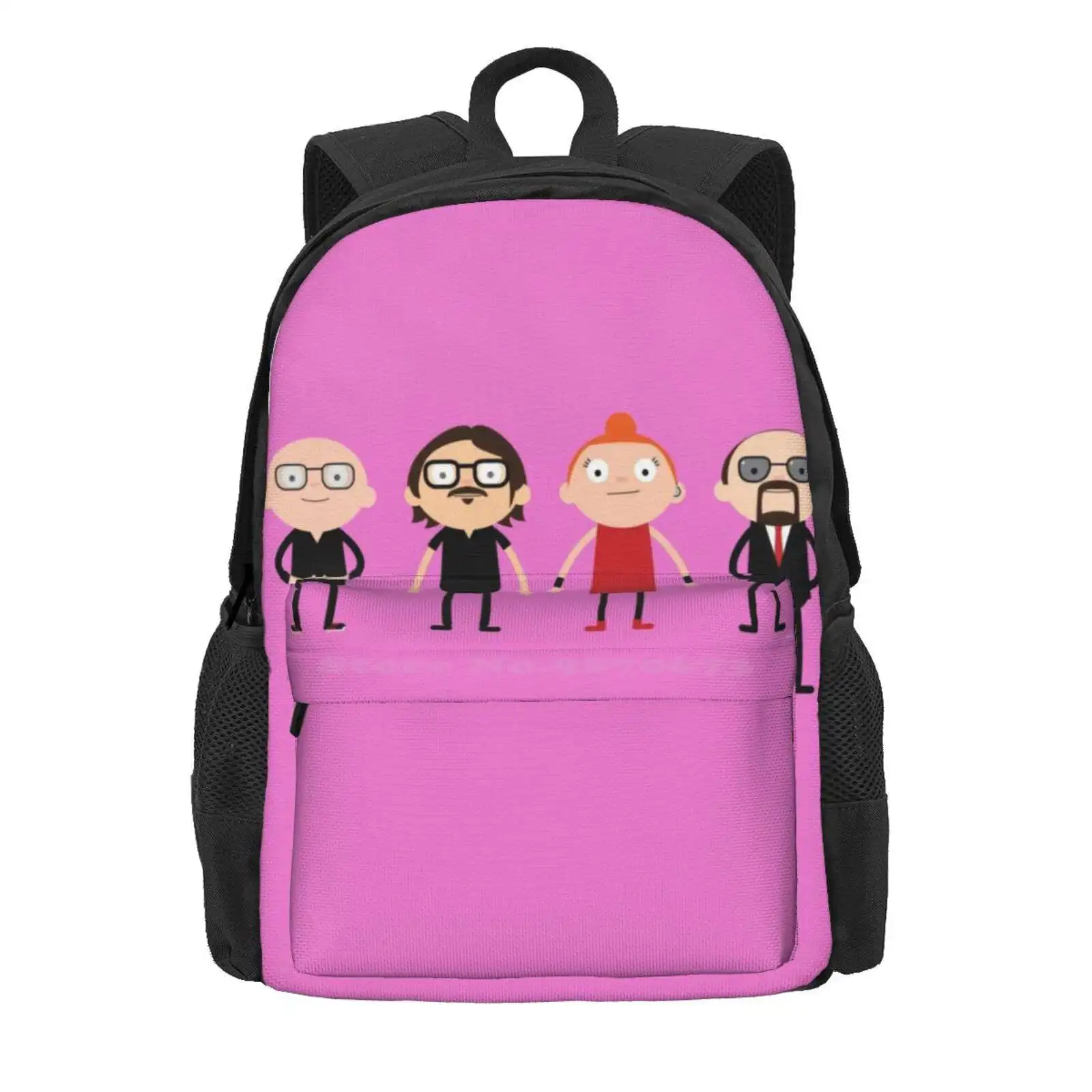 Beautiful Garbage Hot Sale Schoolbag Backpack Fashion Bags Garbage Band Music Pink Shirley Manson Butch Vig Steve Marker