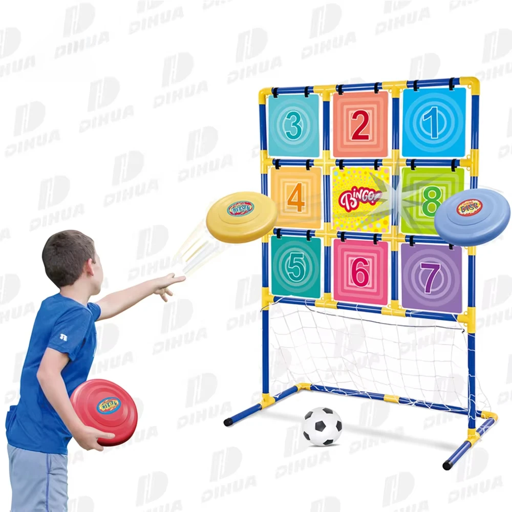 7 in 1 Sports Toy Set Multifunctional Sports Combination Game Family Outdoor Sports Game Equipment