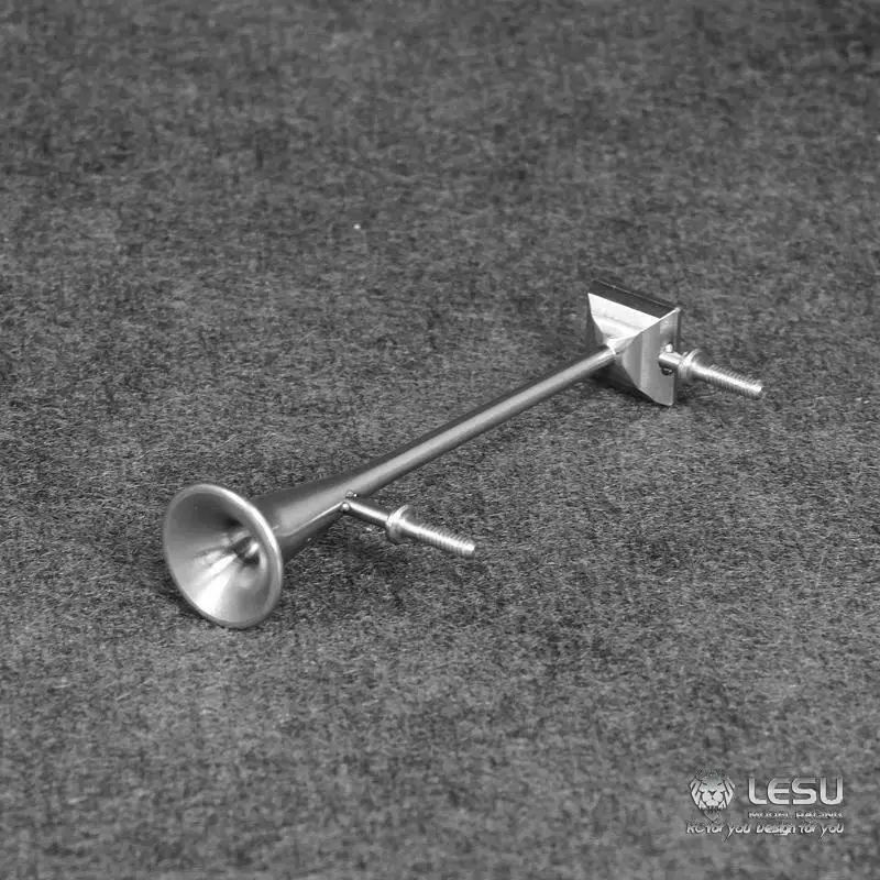 Lesu-金属製の装飾的なルーフホーン,タミヤヤトレーラーのrcトラクター,リモコンのおもちゃ,モデルTH16408-SMT3, 1:14, 47.5mm