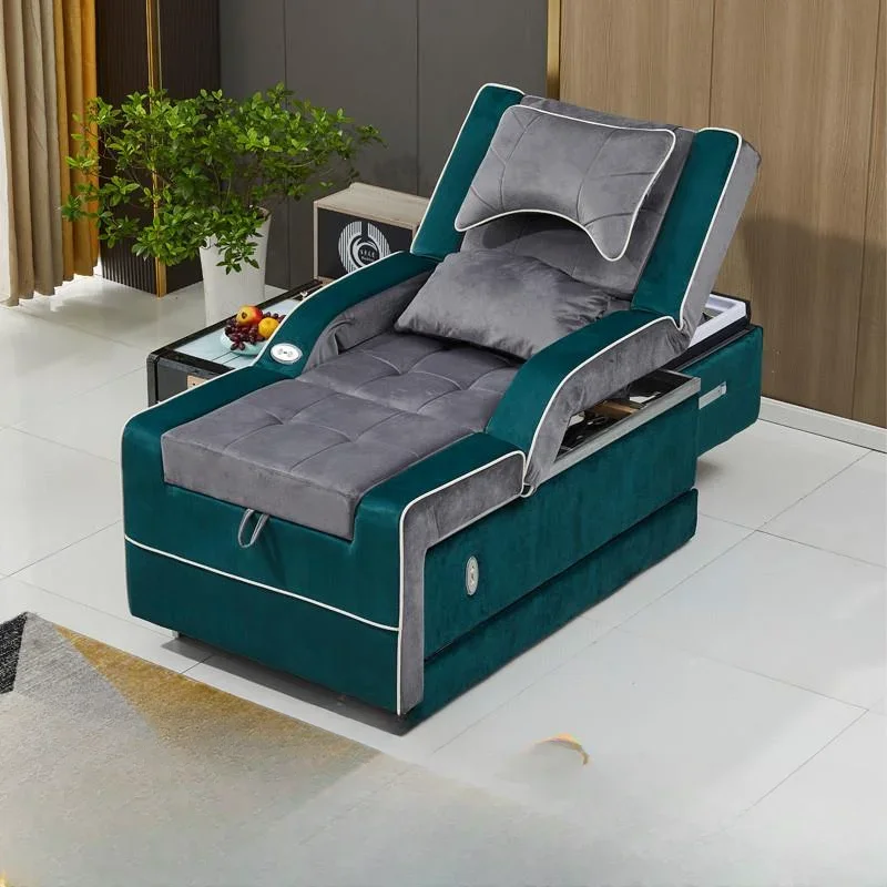 Chaise de Spa de pédicure, équipement professionnel, meubles de Support, chaises de Salon de beauté ergonomiques de luxe, livraison gratuite, chariot de lit de Massage