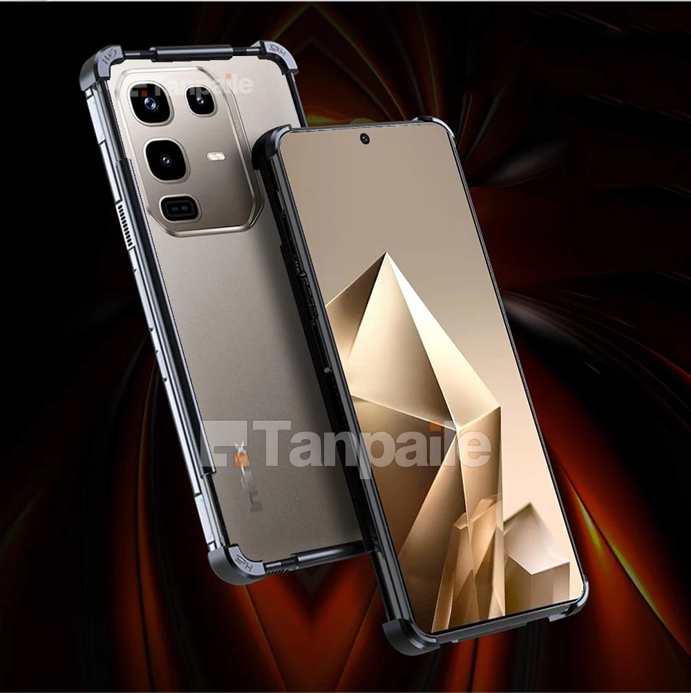 Bordo paraurti in metallo alluminio per Infinix Note 50 Pro+ 50X Custodia con telaio di bloccaggio antiurto