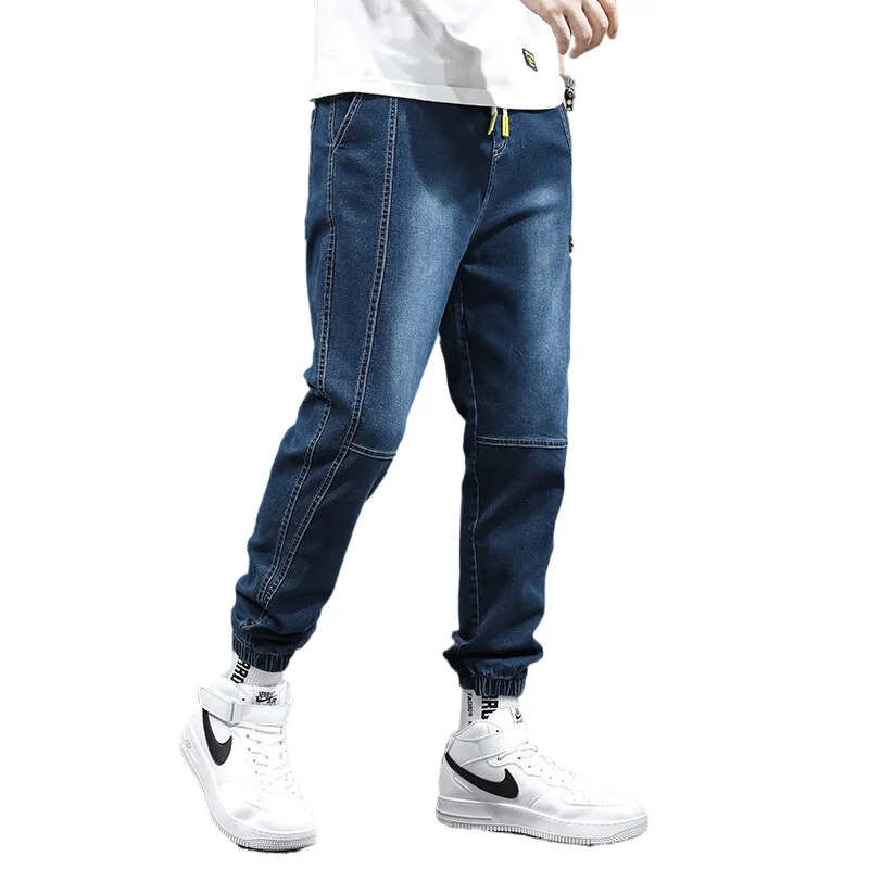 

New Loose Men Jeans Male Haroun pants Simple Design High Quality Cozy All-match Students Daily Casual Straight Denim Pants M-5XL