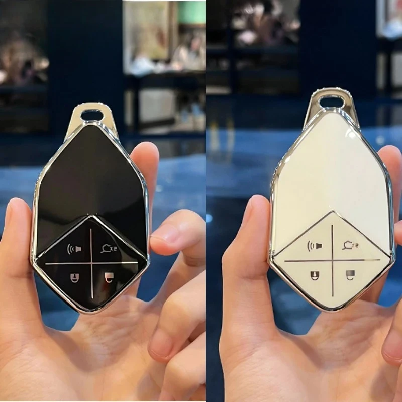 

Мягкий автомобильный чехол для дистанционного ключа, защитный держатель для Changan Deepal SL03 S7 2023 2024, автомобильные аксессуары