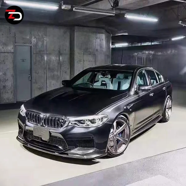 2018 bis 2020 3D Design Kohlefaser-Bodykit für  5er F90 M5 mit Heckspoiler Heck diffusor Heckflügel