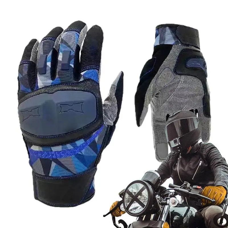 

Motorcycle Gloves Black Racing Genuine Leather Motorbike Road Riding Team Glove Men Summer Winter Riding Gloves Riding Gloves