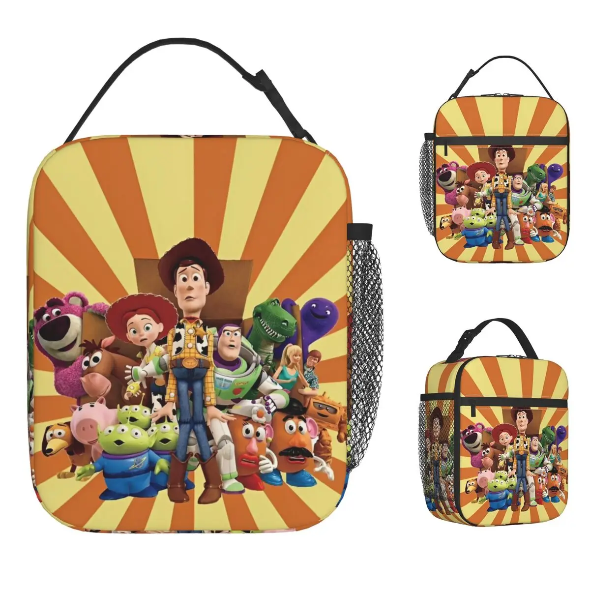 

TS Woody Buzz Lightyear Изолированная сумка для обеда Термосумка Контейнер для еды, герметичная сумка-тоут, ланч-бокс для мужчин и женщин, пляжный пикник
