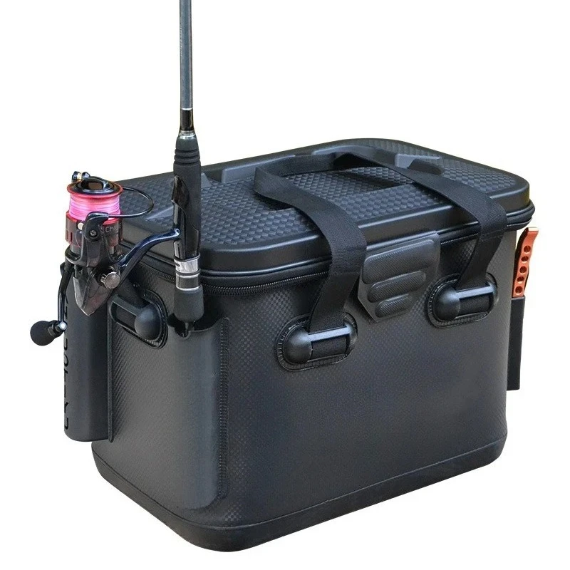 

Fishing box Multifunctional live fish box Bait bucket Thickened fishing box Fishing bucket