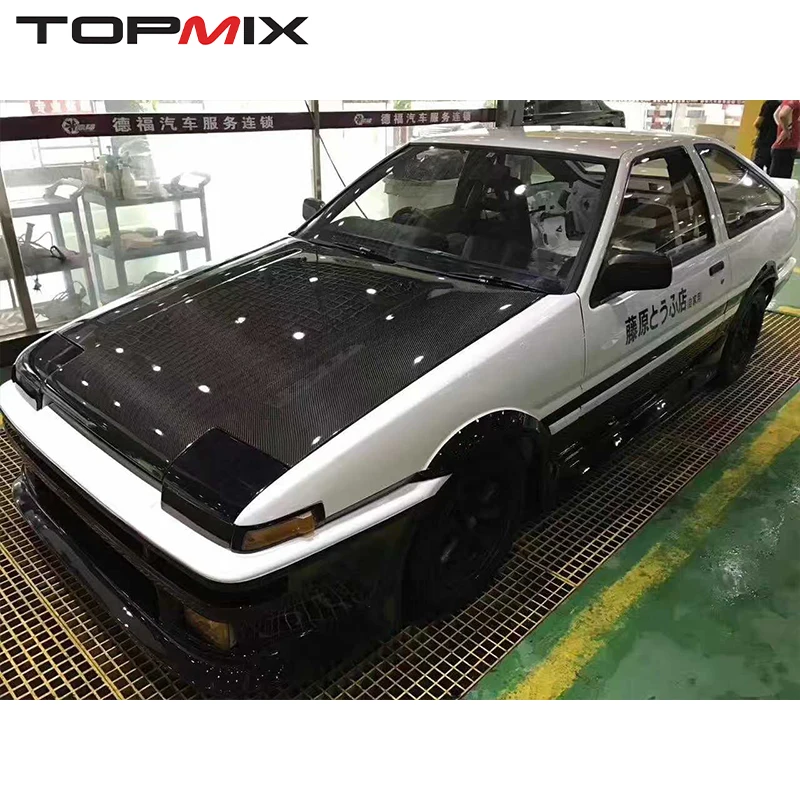 

For Toyota Sprinter Trueno AE86 (1983-1987) OEM-Style Carbon Fiber Engine Hood (Modification & Upgrade Part)