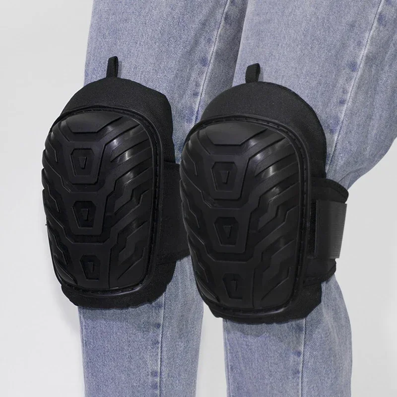 

1 пара профессиональных рабочих наколенников, регулируемые противоскользящие рабочие наколенники для садоводства и строительства, износостойкие наколенники