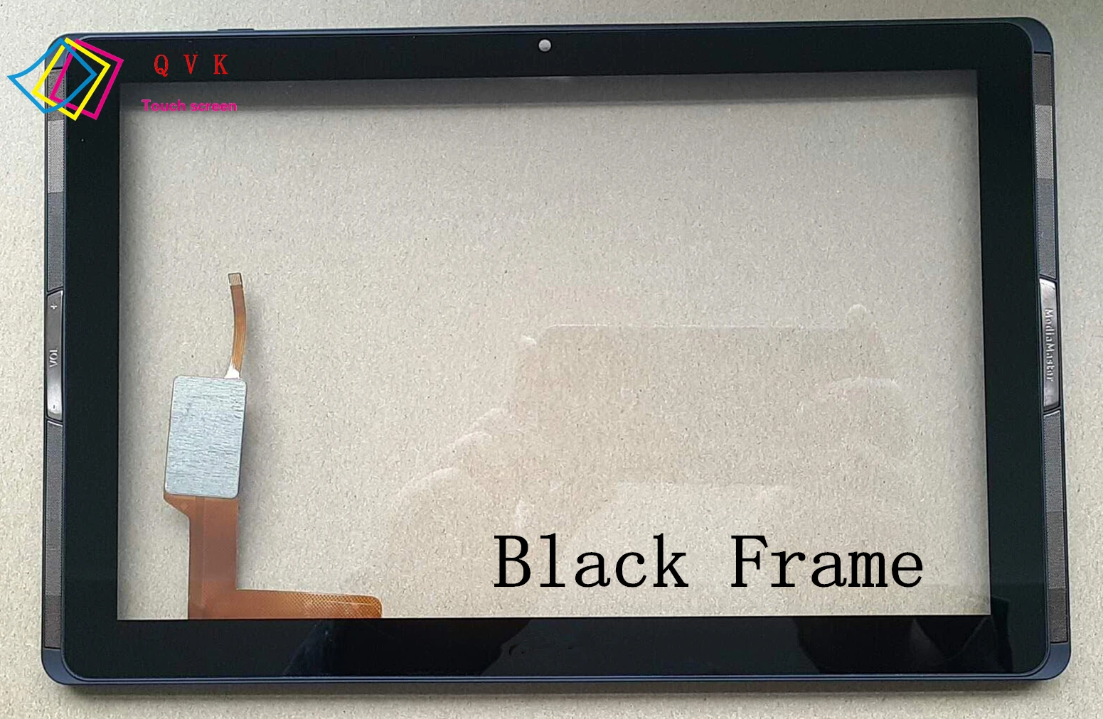 + Frame 10.1 Inch for Acer Iconia One 10 A3-A40 Tablet PC Capacitive Touch Screen Digitizer Sensor External Glass Panel