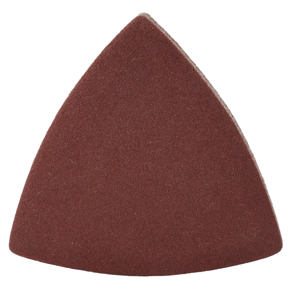 40Pcs Sanding Paper 80mm Triangular Sandpaper Triangle Fit Oscillating Multi Tool Sanding Pad Multi Grit 60#,120#,180#,240#