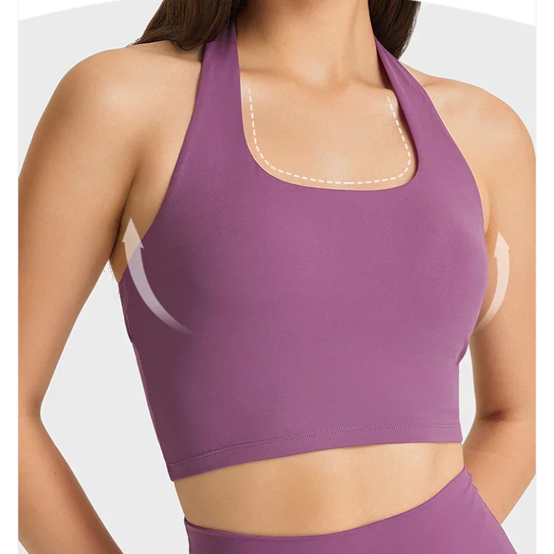 Solid Color Yoga Tight Sports Bras For Women Women's Fitness Zipper Bra Sportswear Woman Gym Training Female Crop Tops
